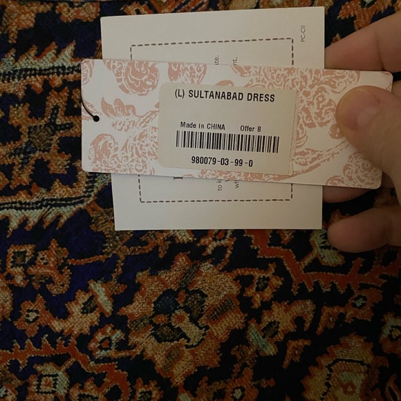 Peruvian Connection Sultanabad sheath dress new with tags - Picture 3 of 7